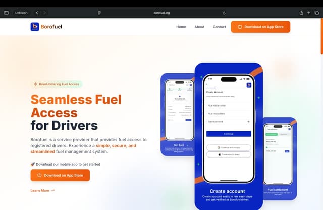 BoroFuel Project Screenshot